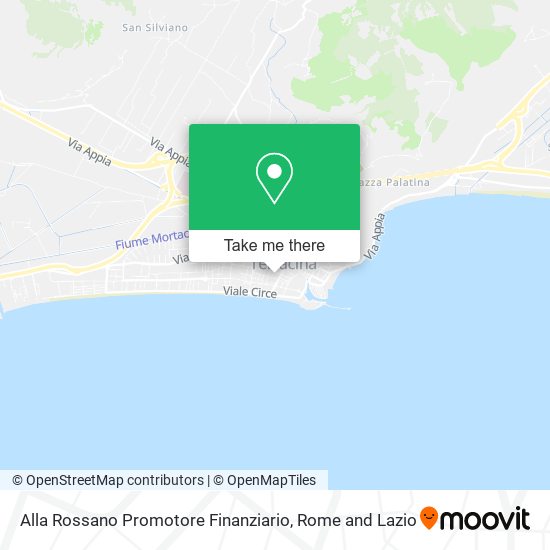 Alla Rossano Promotore Finanziario map