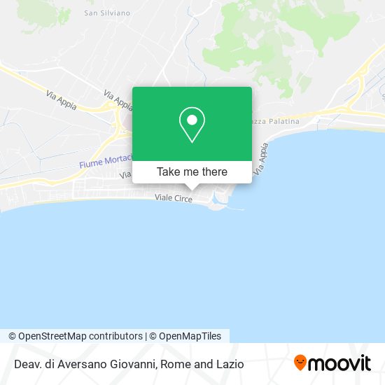 Deav. di Aversano Giovanni map