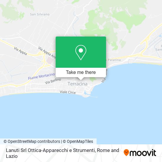 Lanuti Srl Ottica-Apparecchi e Strumenti map