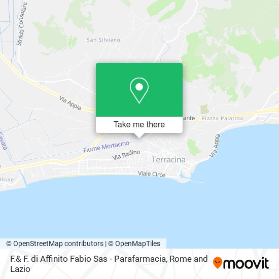 F.& F. di Affinito Fabio Sas - Parafarmacia map