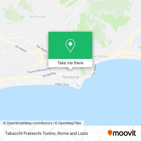 Tabacchi Frateschi Tonino map