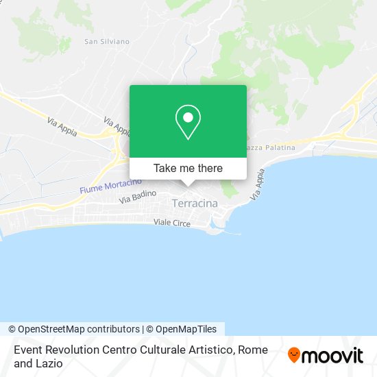 Event Revolution Centro Culturale Artistico map