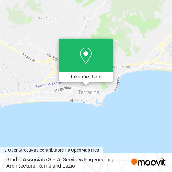 Studio Associato S.E.A. Services Engeneering Architecture map