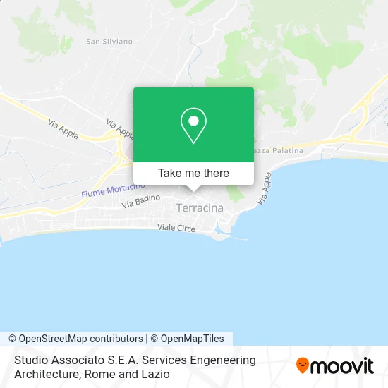 Studio Associated S.E.A. Services Engineering Architecture map