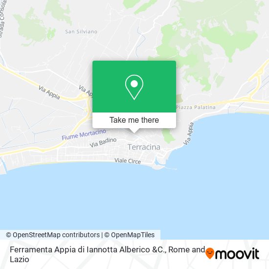 Ferramenta Appia di Iannotta Alberico &C. map