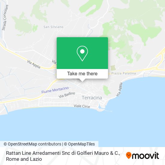 Rattan Line Arredamenti Snc di Golfieri Mauro & C. map