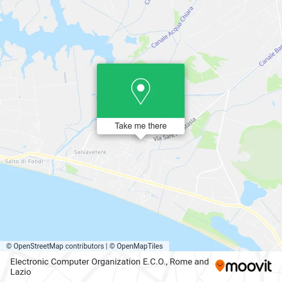 Electronic Computer Organization E.C.O. map