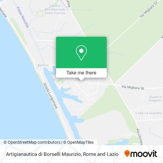 Artigianautica di Borselli Maurizio map