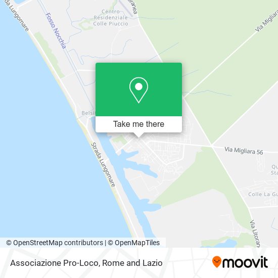 Associazione Pro-Loco map