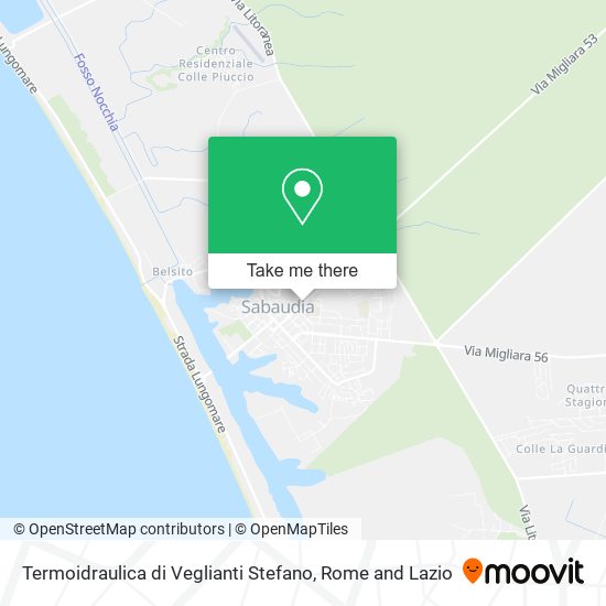 Termoidraulica di Veglianti Stefano map