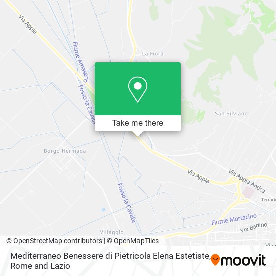 Mediterraneo Benessere di Pietricola Elena Estetiste map