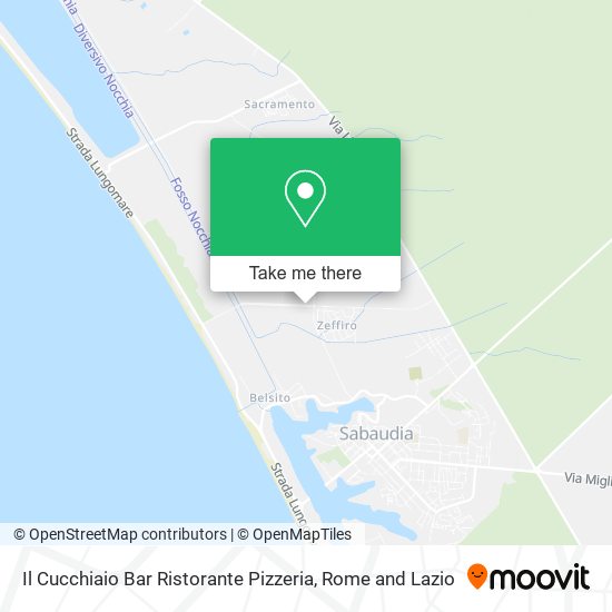 Il Cucchiaio Bar Ristorante Pizzeria map