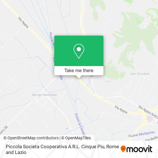 Piccola Societa Cooperativa A.R.L. Cinque Piu map