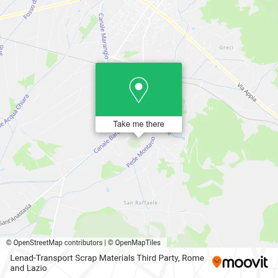 Lenad-Transport Scrap Materials Third Party map