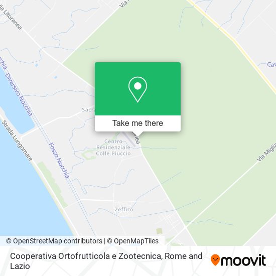 Cooperativa Ortofrutticola e Zootecnica map