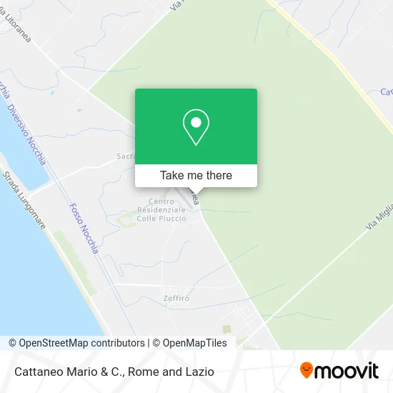 Mario Cattaneo & Co. map