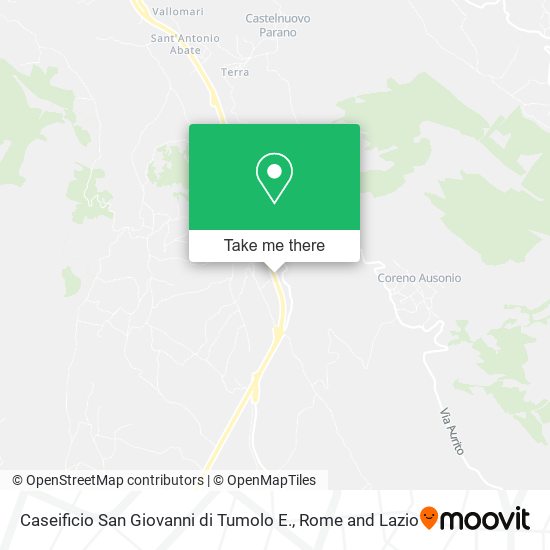 Caseificio San Giovanni di Tumolo E. map