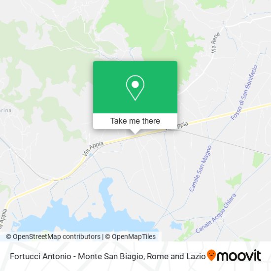 Fortucci Antonio - Monte San Biagio map