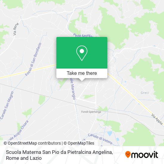 Scuola Materna San Pio da Pietralcina Angelina map
