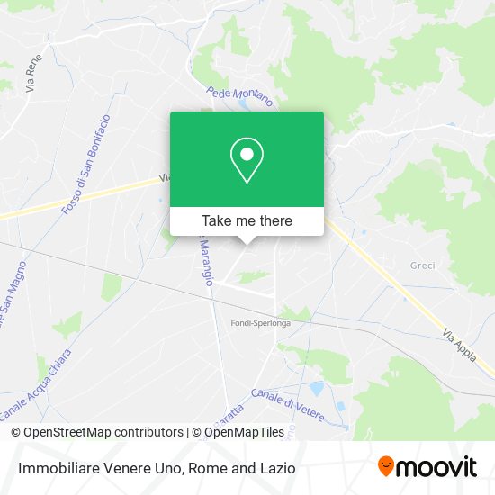 Immobiliare Venere Uno map