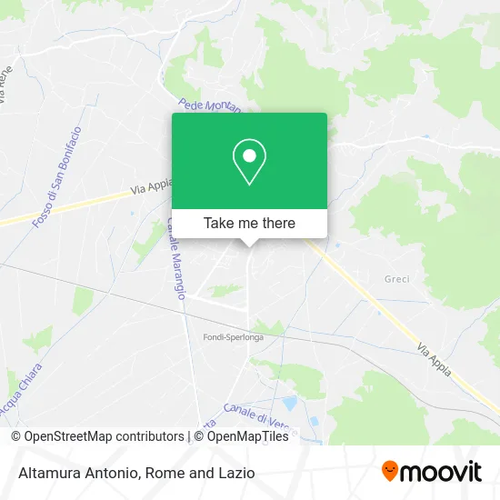 Altamura Antonio map