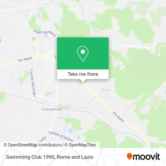 Swimming Club 1990 map