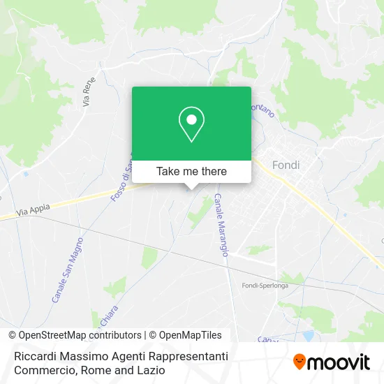 Riccardi Massimo Commercial Agents Representatives map