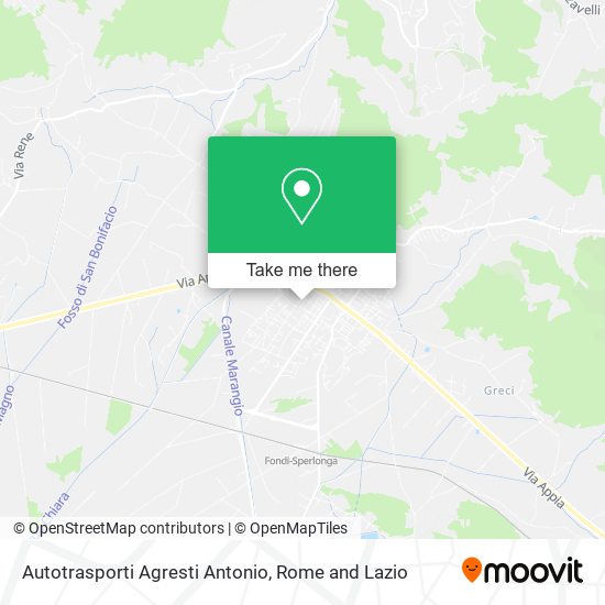 Autotrasporti Agresti Antonio map
