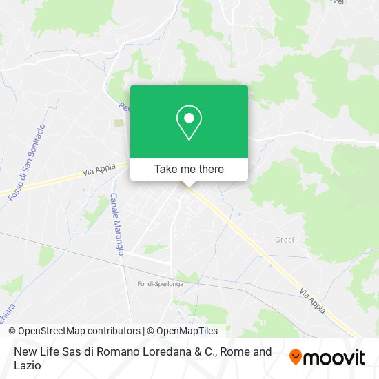 New Life Sas di Romano Loredana & C. map