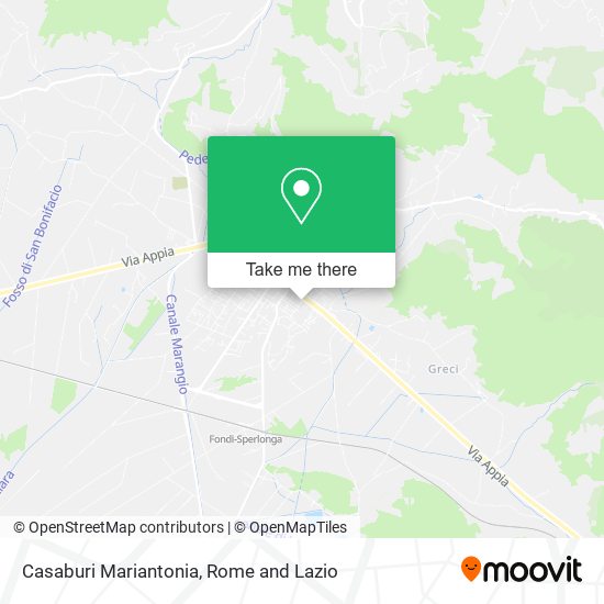 Casaburi Mariantonia map