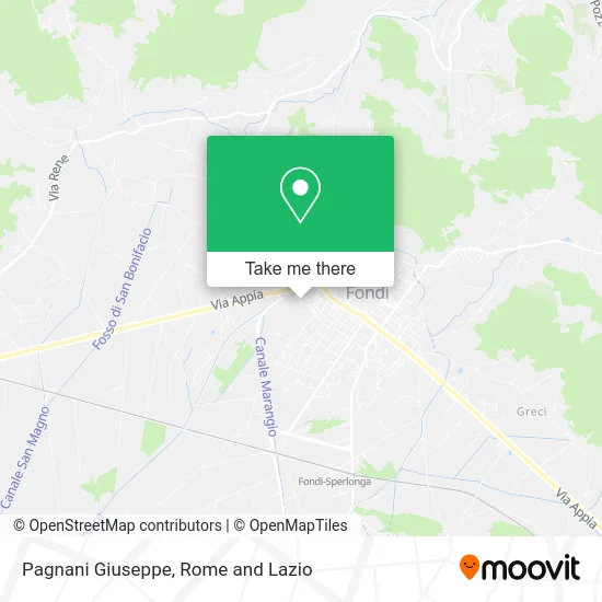 Giuseppe Pagnani map