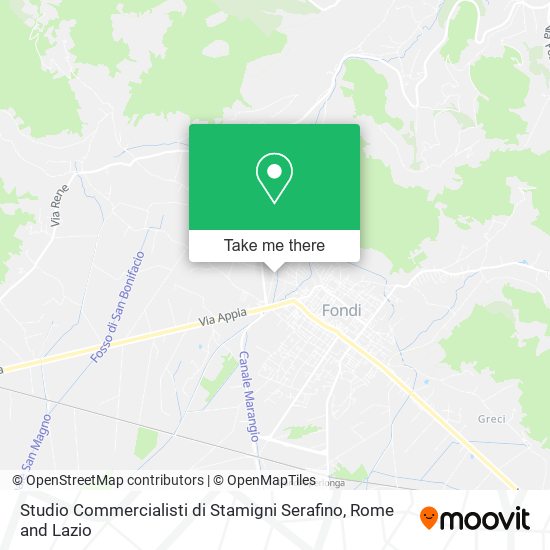 Studio Commercialisti di Stamigni Serafino map