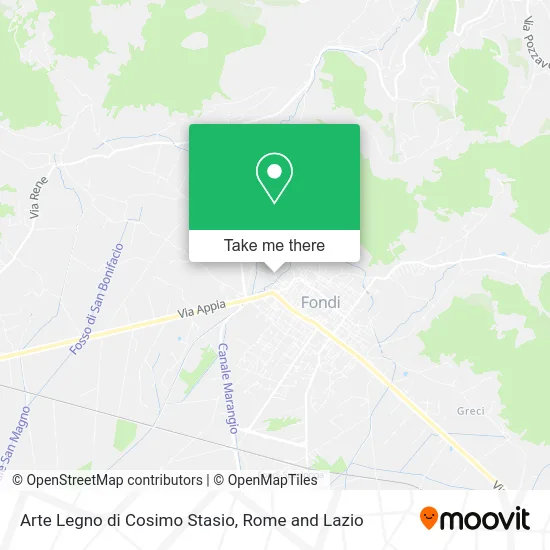 Wooden Art by Cosimo Stasio map