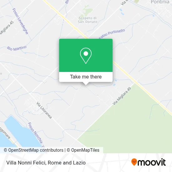 Villa Nonni Felici map