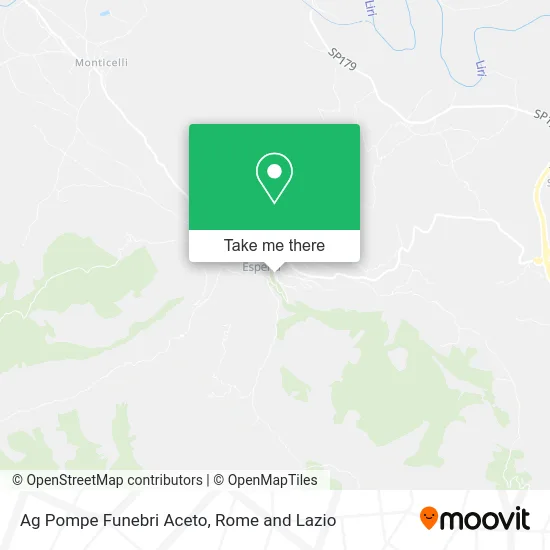 AG Funeral Pumps Aceto map
