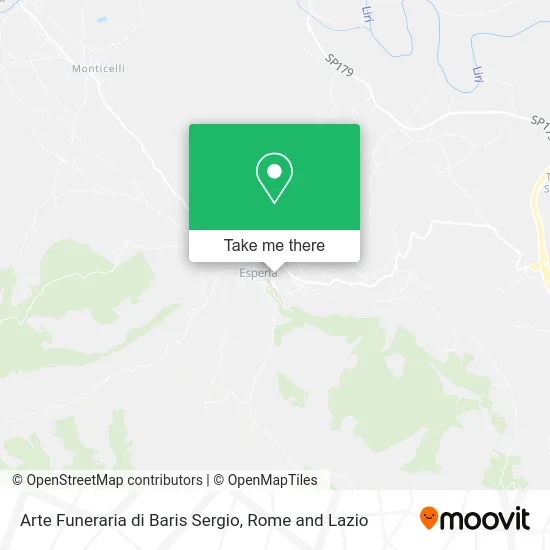 Baris Sergio Funeral Art map
