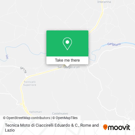 Tecnica Moto di Ciaccirelli Eduardo & C. map