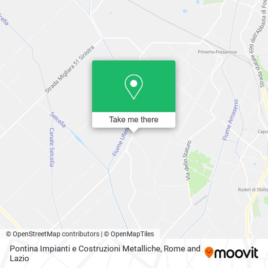 Pontina Impianti e Costruzioni Metalliche map
