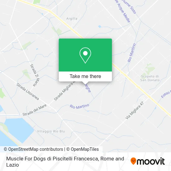 Muscle For Dogs di Piscitelli Francesca map