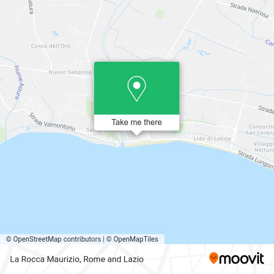 La Rocca Maurizio map