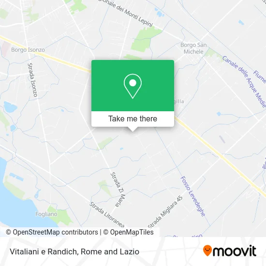 Vitaliani e Randich map