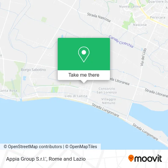 Appia Group Srl map