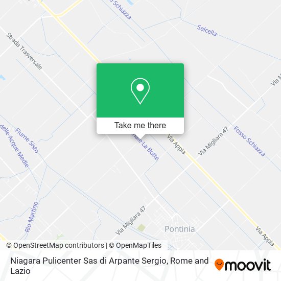 Niagara Pulicenter Sas di Arpante Sergio map