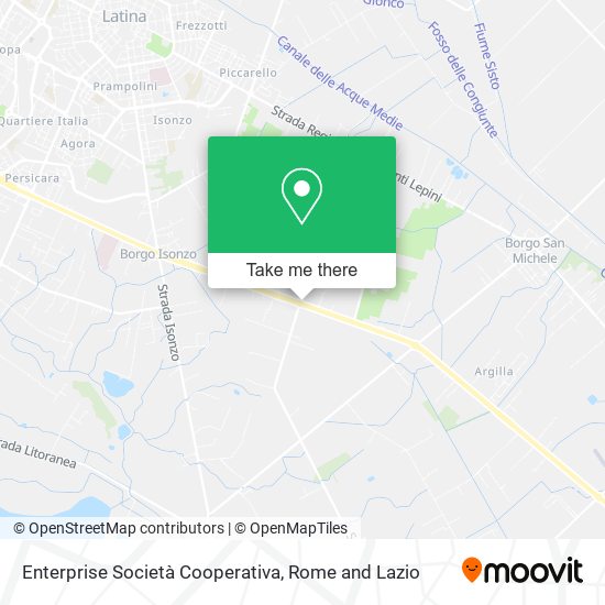 Enterprise Società Cooperativa map