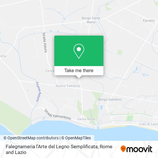 Falegnameria l'Arte del Legno Semplificata map