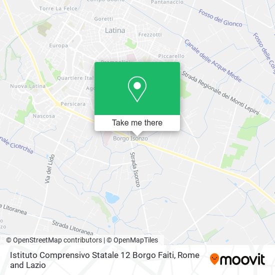 Istituto Comprensivo Statale 12 Borgo Faiti map