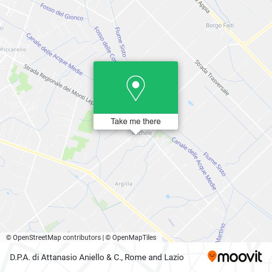 D.P.A. di Attanasio Aniello & C. map