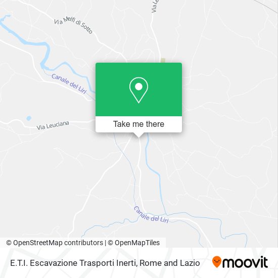 E.T.I. Escavazione Trasporti Inerti map