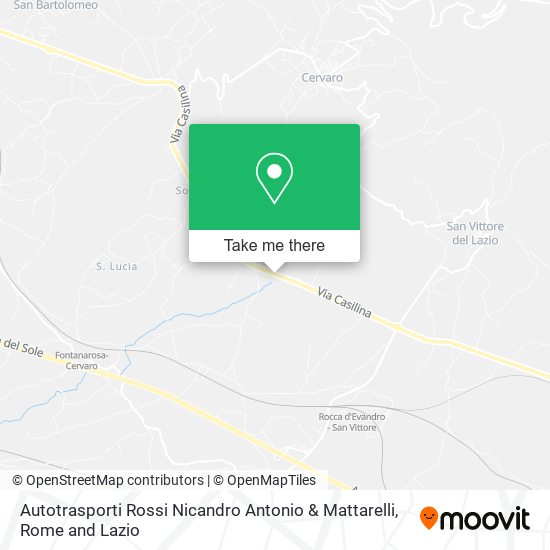 Autotrasporti Rossi Nicandro Antonio & Mattarelli map