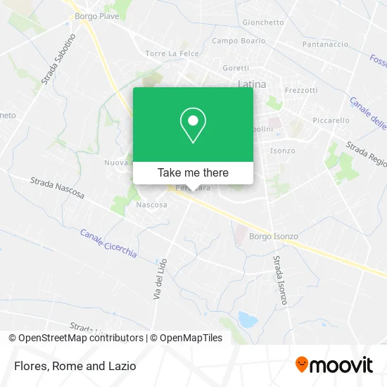 Flores map